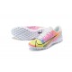 Nike Vapor XIV Academy TF Low-top White Pink Men Soccer Cleats