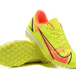 Nike Vapor XIV Academy TF Low-top Yellow Orange Men Soccer Cleats 