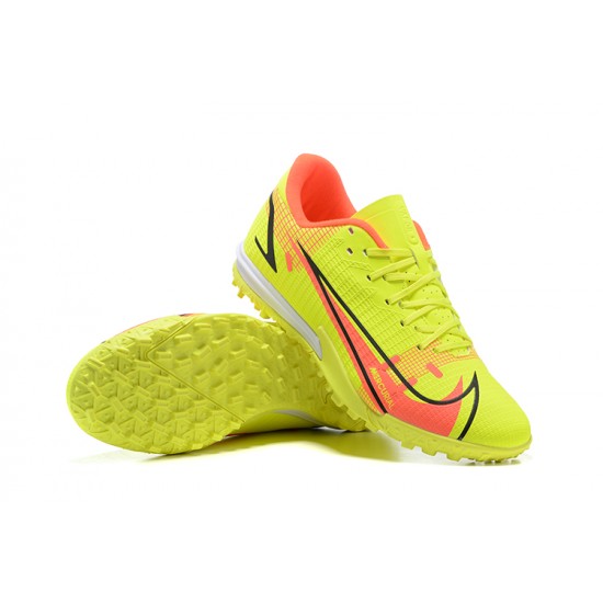 Nike Vapor XIV Academy TF Low-top Yellow Orange Men Soccer Cleats