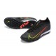 Nike Vapor XIV Elite TF Mid-top Black Red Yellow Men Soccer Cleats 