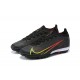 Nike Vapor XIV Elite TF Mid-top Black Red Yellow Men Soccer Cleats