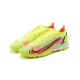 Nike Vapor XIV Elite TF Mid-top Orange Yellow Men Soccer Cleats 