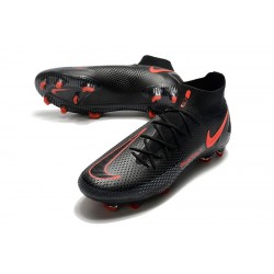 Nike Phantom GT Elite Dynamic Fit FG Black Orange Soccer Cleats