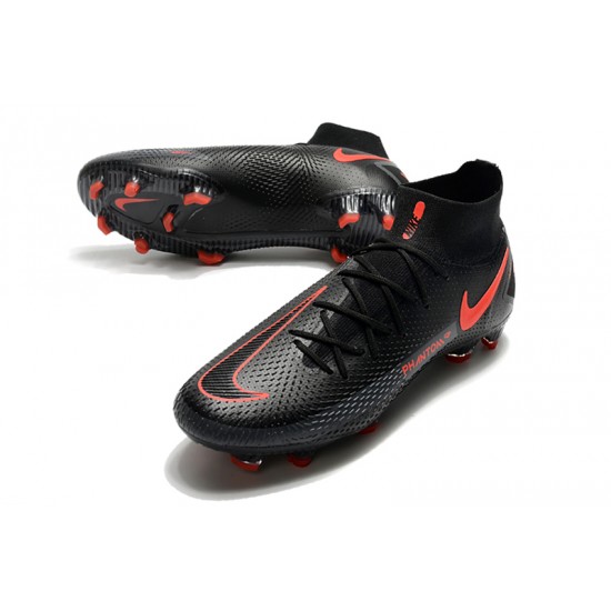 Nike Phantom GT Elite Dynamic Fit FG Black Orange Soccer Cleats