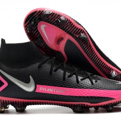 Nike Phantom GT Elite Dynamic Fit FG Black Peach Silver Soccer Cleats