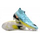 Nike Phantom GT Elite Dynamic Fit FG High-top Blue Yellow Black Men Soccer Cleats