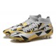 Nike Phantom GT Elite Dynamic Fit FG High-top Sliver Gold Men Soccer Cleats