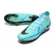 Nike Phantom GT Elite Dynamic Fit FG High-top Turqoise Blue Men Soccer Cleats 