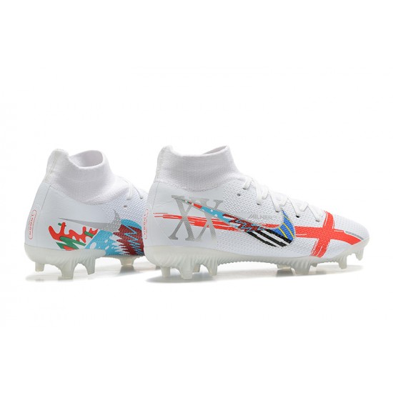 Nike Phantom GT Elite Dynamic Fit FG High-top White Men Soccer Cleats