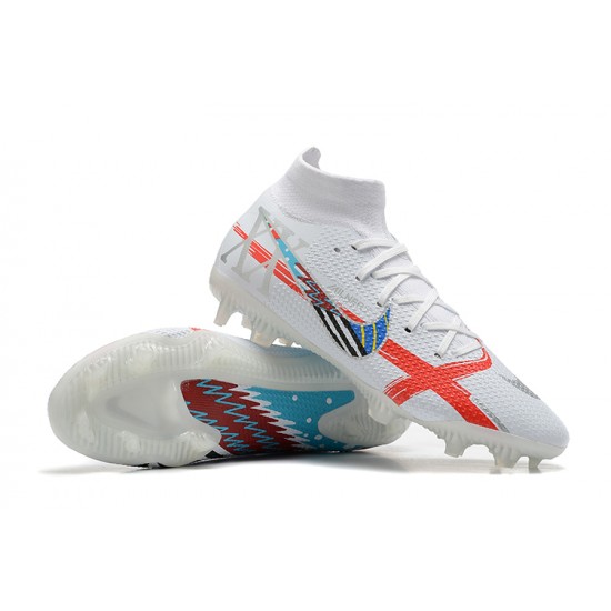 Nike Phantom GT Elite Dynamic Fit FG High-top White Men Soccer Cleats