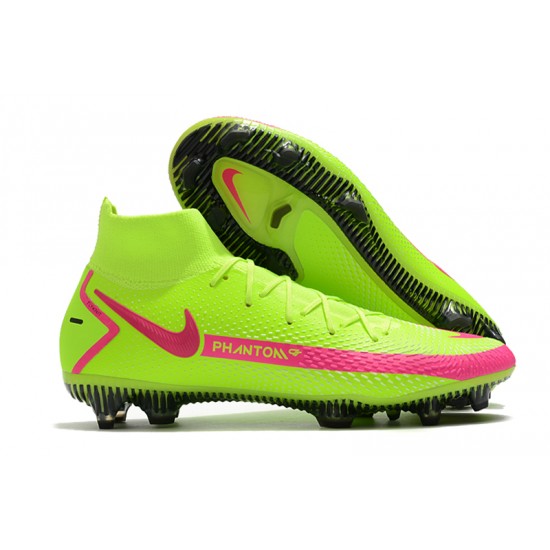 Nike Phantom GT Elite Dynamic Fit FG Peach Green Soccer Cleats