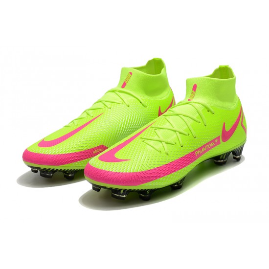 Nike Phantom GT Elite Dynamic Fit FG Peach Green Soccer Cleats