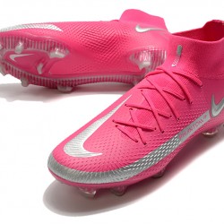 Nike Phantom GT Elite Dynamic Fit FG Peach Silver Soccer Cleats