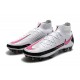 Nike Phantom GT Elite Dynamic Fit FG White Pink Black Soccer Cleats