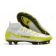 Nike Phantom GT Elite Dynamic Fit FG White Yellow Black Soccer Cleats