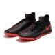 Nike Phantom GT Elite Dynamic Fit TF Black Orange Soccer Cleats