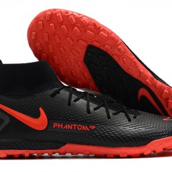 Nike Phantom GT Elite Dynamic Fit TF Black Orange Soccer Cleats