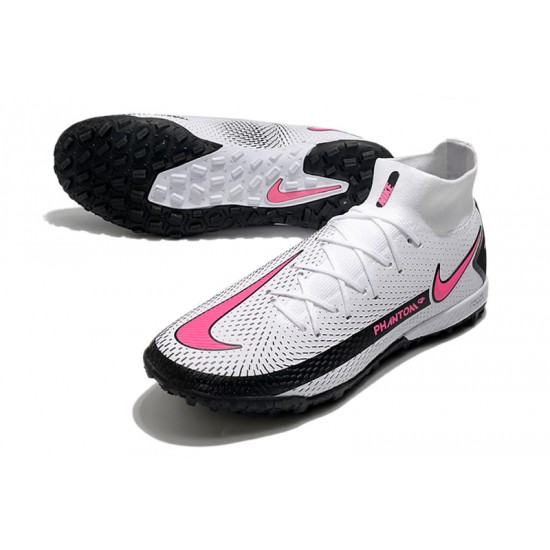 Nike Phantom GT Elite Dynamic Fit TF Black Pink White Soccer Cleats