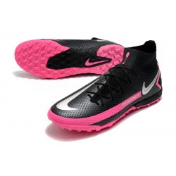 Nike Phantom GT Elite Dynamic Fit TF Black Silver Peach Soccer Cleats