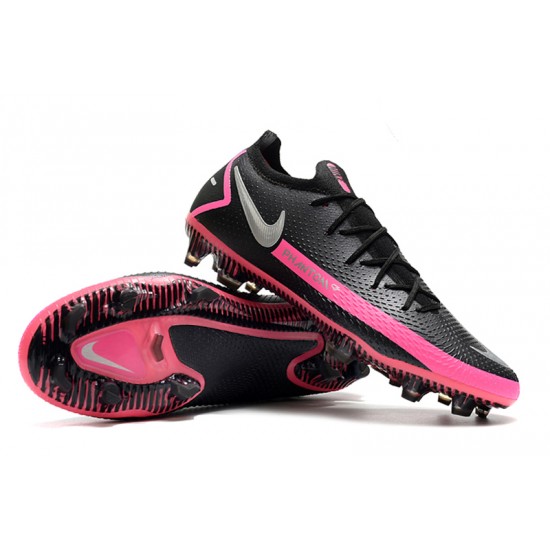 Nike Phantom GT Elite FG Black Peach Silver Soccer Cleats