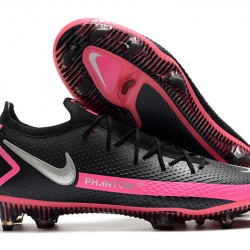 Nike Phantom GT Elite FG Black Peach Silver Soccer Cleats