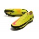 Nike Phantom GT Elite FG Black Yellow Peach Soccer Cleats