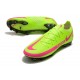 Nike Phantom GT Elite FG Green Black Peach Soccer Cleats