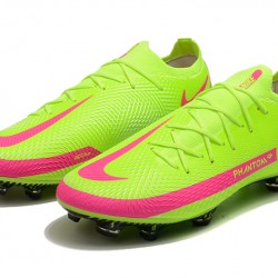 Nike Phantom GT Elite FG Green Black Peach Soccer Cleats