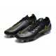 Nike Phantom GT Elite FG Low Mens Black Green Blue Soccer Cleats