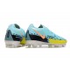 Nike Phantom GT Elite FG Low-top Blue Yellow Black Men Soccer Cleats