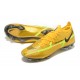 Nike Phantom GT Elite FG Low-top Gold Black Green Men Soccer Cleats