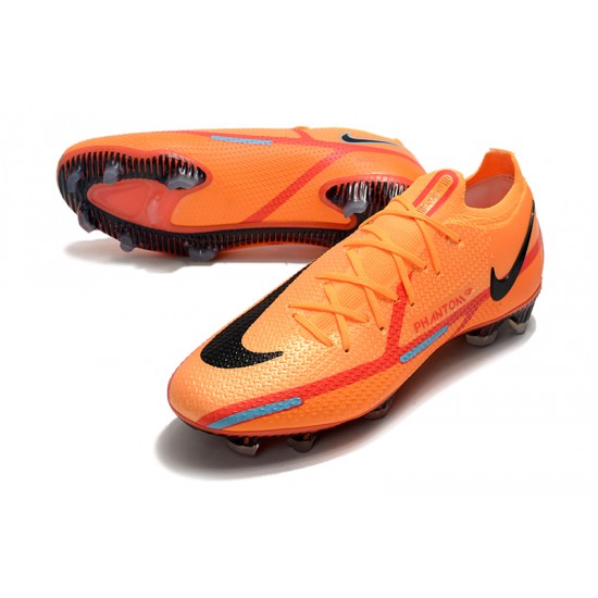 Nike Phantom GT Elite FG Low-top Orange Red Men Soccer Cleats