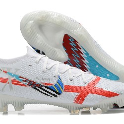 Nike Phantom GT Elite FG Low-top White Red Blue Men Soccer Cleats 