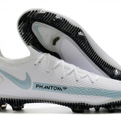 Nike Phantom GT Elite FG White Blue Soccer Cleats