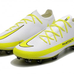 Nike Phantom GT Elite FG White Yellow Black Soccer Cleats