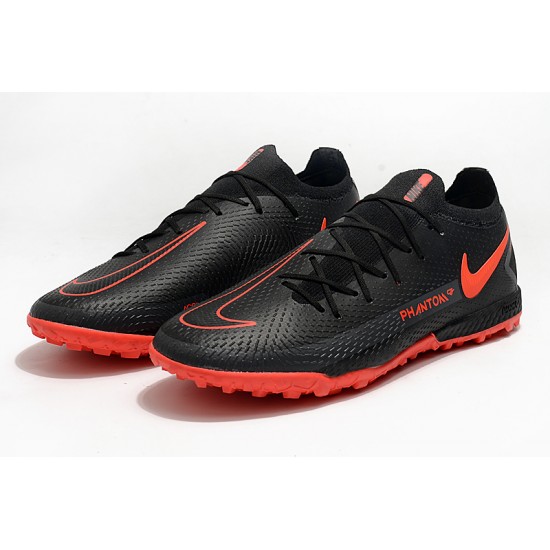 Nike Phantom GT Elite TF Black Orange Soccer Cleats