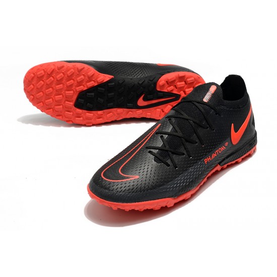 Nike Phantom GT Elite TF Black Orange Soccer Cleats