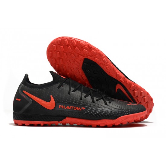 Nike Phantom GT Elite TF Black Orange Soccer Cleats