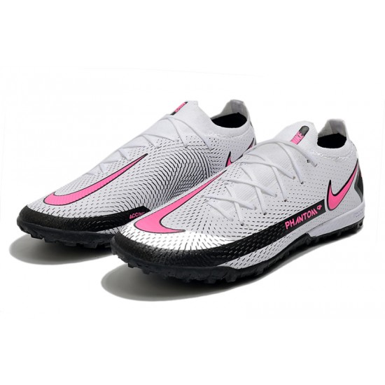 Nike Phantom GT Elite TF Black White Pink Soccer Cleats