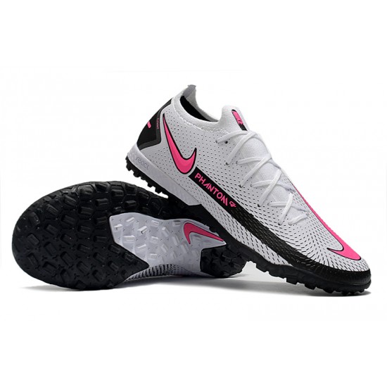 Nike Phantom GT Elite TF Black White Pink Soccer Cleats