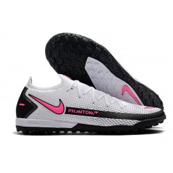 Nike Phantom GT Elite TF Black White Pink Soccer Cleats