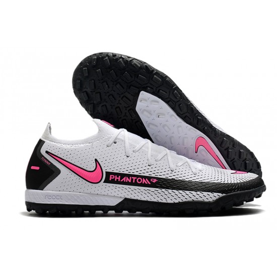 Nike Phantom GT Elite TF Black White Pink Soccer Cleats