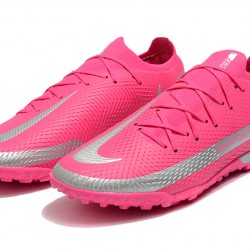 Nike Phantom GT Elite TF Peach Silver Soccer Cleats