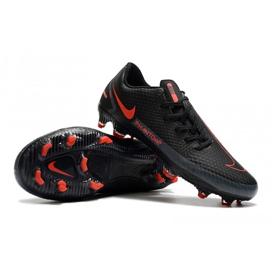 Nike Phantom GT FG Black Orange Soccer Cleats