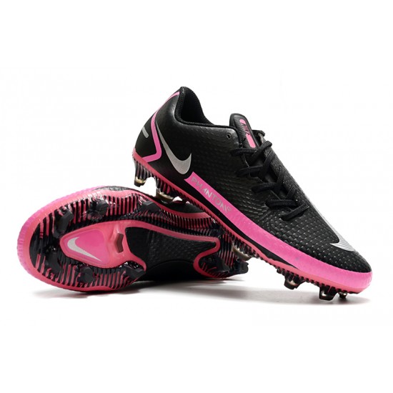 Nike Phantom GT FG Black Purple Soccer Cleats