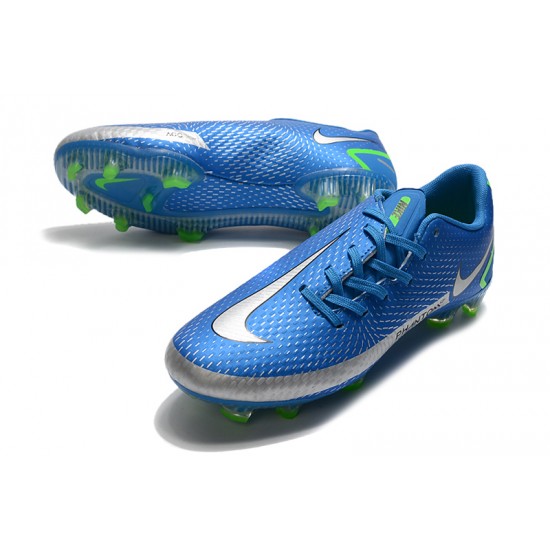 Nike Phantom GT FG Navy Blue White Soccer Cleats