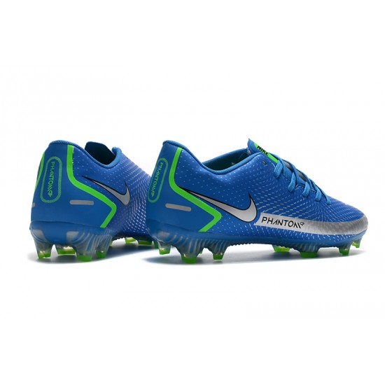 Nike Phantom GT FG Navy Blue White Soccer Cleats