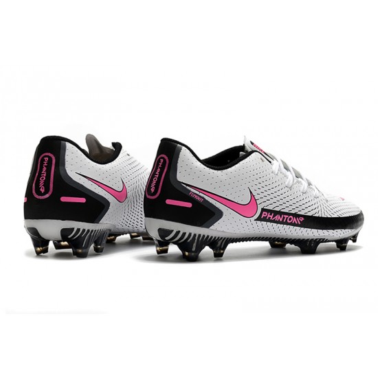 Nike Phantom GT FG Pink Grey Soccer Cleats