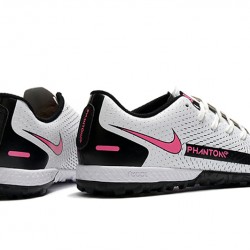 Nike Phantom GT TF White Pink Black Soccer Cleats