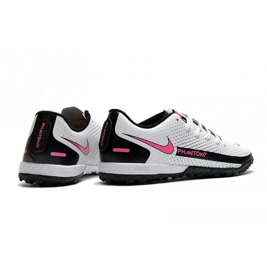 Nike Phantom GT TF White Pink Black Soccer Cleats